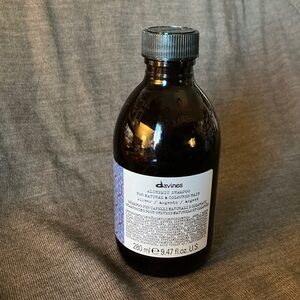 Davines Alchemic Shampoo in Dark Brown Bottle